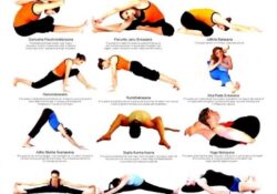 basic beginner yoga poses chart photos