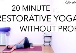 Restorative Yoga Poses Without Props