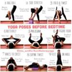 Basic Yoga Poses Before Bed Image