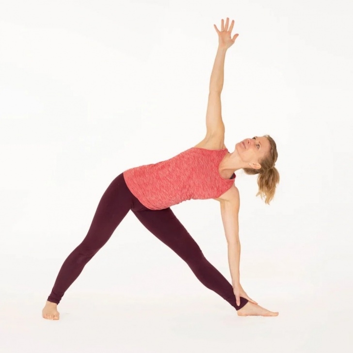 Triangle Pose Yoga