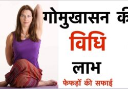 Yoga Poses Gomukhasana Benefits In Hindi