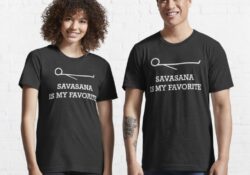 Yoga Poses Savasana T Shirt