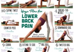 easy back pain with yoga pictures