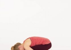 easy balasana yoga pose image