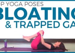 easy yoga poses for bloating images