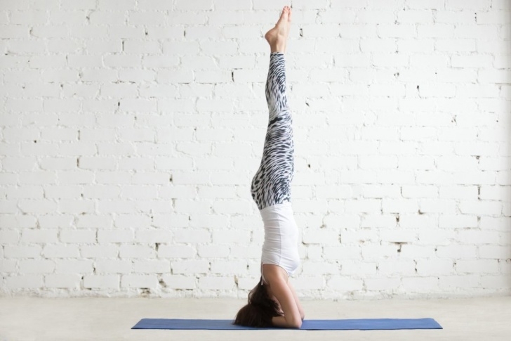 easy yoga poses sirsasana side effects image Yoga Poses