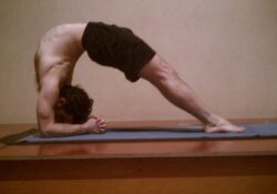 Yoga Poses Viparita Dandasana Iyengar