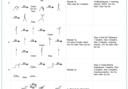 Yoga Sequence Template