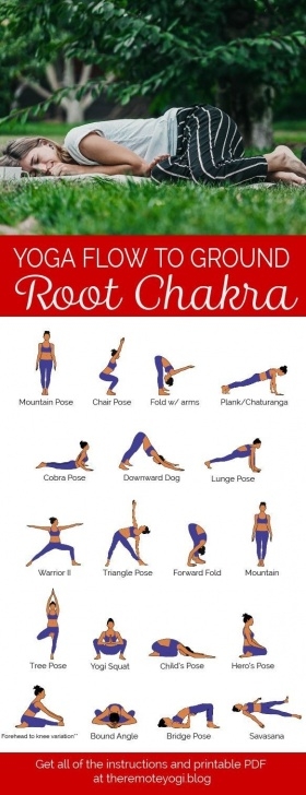 fun and easy yoga poses root chakra images
