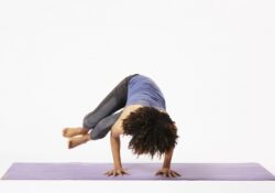 Side Crow Pose In Yoga