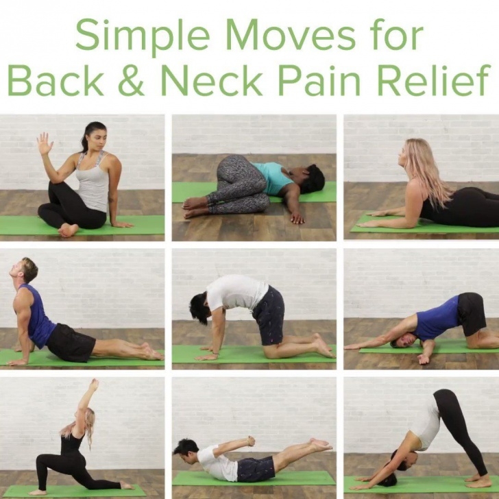 Yoga Poses For Back And Neck Pain fun and easy back neck pain yoga image – Yoga Poses
