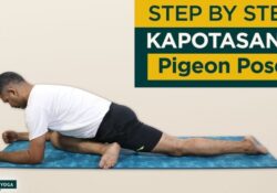 Yoga Poses Adho Mukha Kapotasana