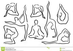 must know yoga poses drawing images