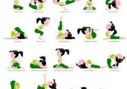 must know yoga poses printable pictures