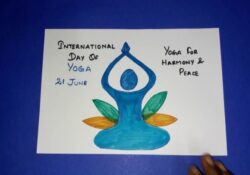 Easy Yoga Drawing