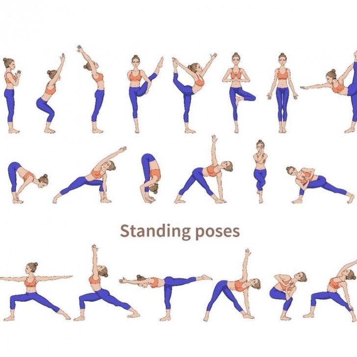 Classic Standing Yoga Poses Flow
