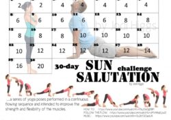 Yoga Poses Sun Salutation Challenge
