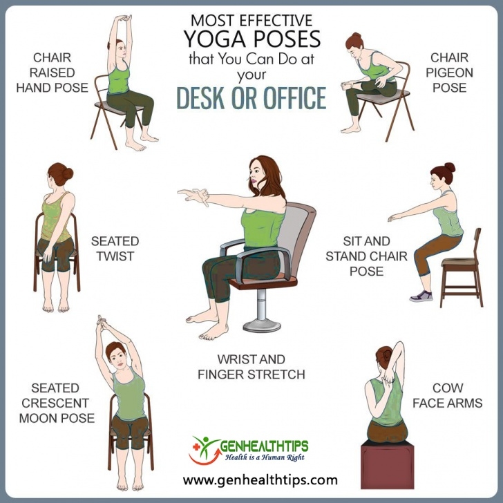 top chair yoga poses for seniors photo