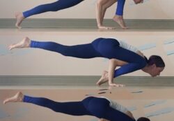Flying Lizard Pose